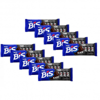 Kit 10 Unidades Chocolate Bis Black Meio Amargo - 100,8g Cada Lacta na Magazine Luiza