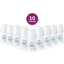 Kit 10 Unidades Desodorantes Antitranspirante Roll On Feminino Sensi Suave Jequiti na Baú Jequiti
