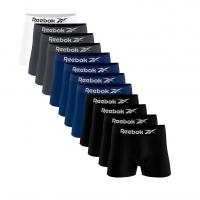 Kit 12 Cuecas Boxer Reebok Masculinas Microfibra Adulto Box Sem Costura - Marketplace na Amazon
