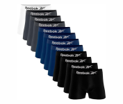 Kit 12 Cuecas Boxer Reebok Masculinas Microfibra Adulto Box Sem Costura na Amazon