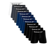 Kit 12 Cuecas Boxer Reebok Masculinas Microfibra Adulto Box Sem Costura na Amazon
