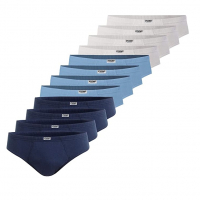 Kit 12 Cuecas Slip Algodão, Duomo, Masculino na Amazon