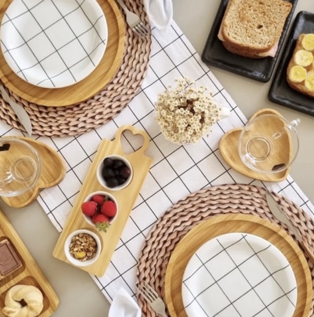 Kit 12 Peças: 4 Capa Sousplat + 4 Guardanapo + 4 Porta Guardanapo Mesa Posta Decoração Jogo Americano na Shopee