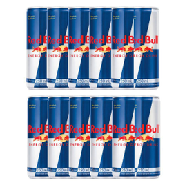 Kit 12 Unidades Energético Red Bull 250ml na Casas Bahia