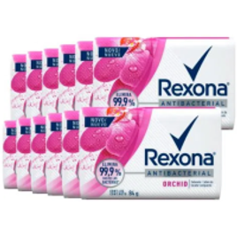 Kit 12 Unidades Sabonete Rexona Orchid Fresh 84g na Lojas Rede