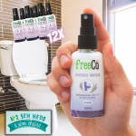 Kit 12x60ml Freecô Lavanda Bloqueador de Odores Sanitários, Freeco na Amazon