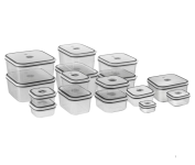 Kit 16 Potes Herméticos Electrolux de Plástico Retangular na Amazon