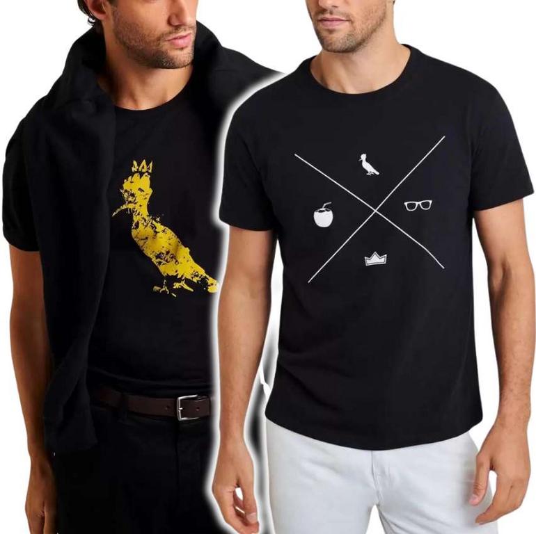 Kit 2 Camisetas Energia Surreal E Tardezinha Reserva na Magazine Luiza