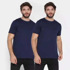 Kit 2 Camisetas Masculinas Basicamente na Netshoes