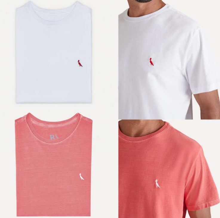 Kit 2 Camisetas Pica Pau Suspiro E Brasa Reserva na Magazine Luiza