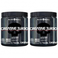 Kit 2 Creatina Black Skull Turbo Em Pó 300g na Netshoes