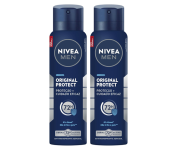 Kit 2 Desodorante NIVEA MEN Antitranspirante Aerossol Original Protect 48h 150ml na Amazon