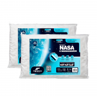 Kit 2 Peças Travesseiro Nasa Up 3, Para Fronhas 50x70 Cm, Fibrasca na Amazon