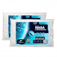Kit 2 Peças Travesseiro Nasa Up 3, Para Fronhas 50x70 Cm, Fibrasca na Amazon