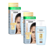 Kit 2 Protetor Solar Isdin Fusion Water 5 Stars Oil Control FPS 60 50ml na Magazine Luiza