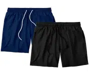 Kit 2 Shorts Masculino Mauricinho Praia Bermuda Treino Academia Esporte Liso Lisa Tactel na Amazon
