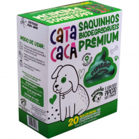 Kit 20 Rolos De Saquinhos Higiênicos Perfumados Verde Biodegradáveis Cata Caca Pipicão na Amazon