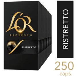 Kit 250 Cápsulas Café L'OR Ristretto (Total 250 unidades) na Café L'or