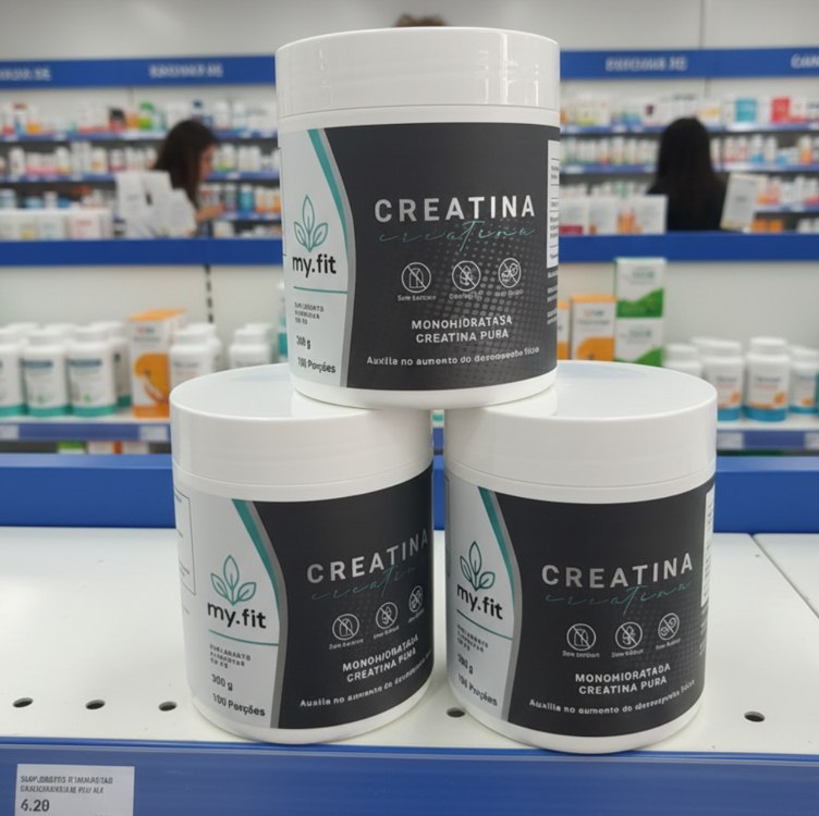 Kit 2x Creatina 100% Pura – Monohidratada, Laudo de Pureza Disponível – Total 600g na Amazon