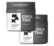 Kit 2x Creatina 300g Max Titanium Ganho De Massa Força Resistência na Amazon
