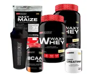 KIT 2x Whey Protein Waxy Whey Pote + BCAA+ POWER Creatina + Waxy Maize + Shakeira – Ganho de Massa Muscular na Magazine Luiza