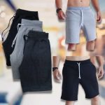 Kit 3 Bermudas Moletom Masculino Short Academia na Amazon