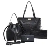 Kit 3 Bolsas Sacolas Femininas na Amazon