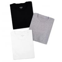 Kit 3 Camisetas Básicas Masculinas Sandrini na Amazon