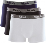 Kit 3 Cuecas Boxer Algodão, Mash, Masculino na Amazon