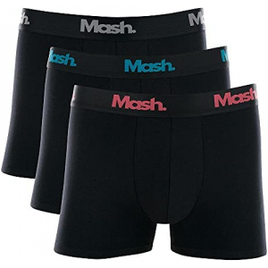 Kit 3 Cuecas Boxer Algodão Mash Masculino na Amazon