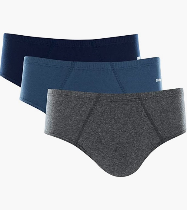 Kit 3 Cuecas Slip Algodão, Mash, Masculino na Amazon