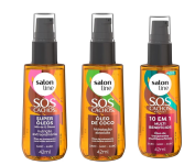 Kit 3 Óleos de Tratamento, Coco, Super Óleos e Multibenefícios – Para Cabelos Ondulados, Cacheados e Crespos – Salon Line  na Amazon