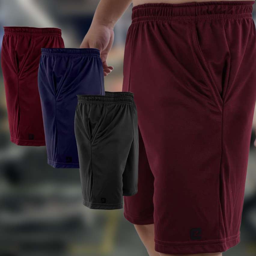 Kit 3 Shorts Academia Masculina Academia Dia a Dia By Zaroc na Amazon