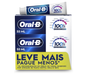 Kit 3 un Oral-B Pasta de Dente 100%, 70g na Amazon