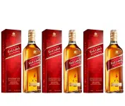 Kit 3 Whisky Johnnie Walker Red Label 750ml na Casas Bahia