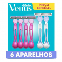 Kit 4 Apar + 3 Cargas Gillette Intima na Americanas