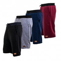 Kit 4 Bermudas Shorts Moletom Masculina na Amazon