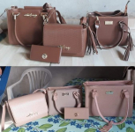 Kit 4 Bolsas Feminina Monograma Willibags Lindas na Amazon