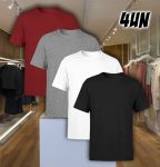 Kit 4 Camisetas Masculina SSB Brand Lisa Algodão 30.1 Premium na Amazon