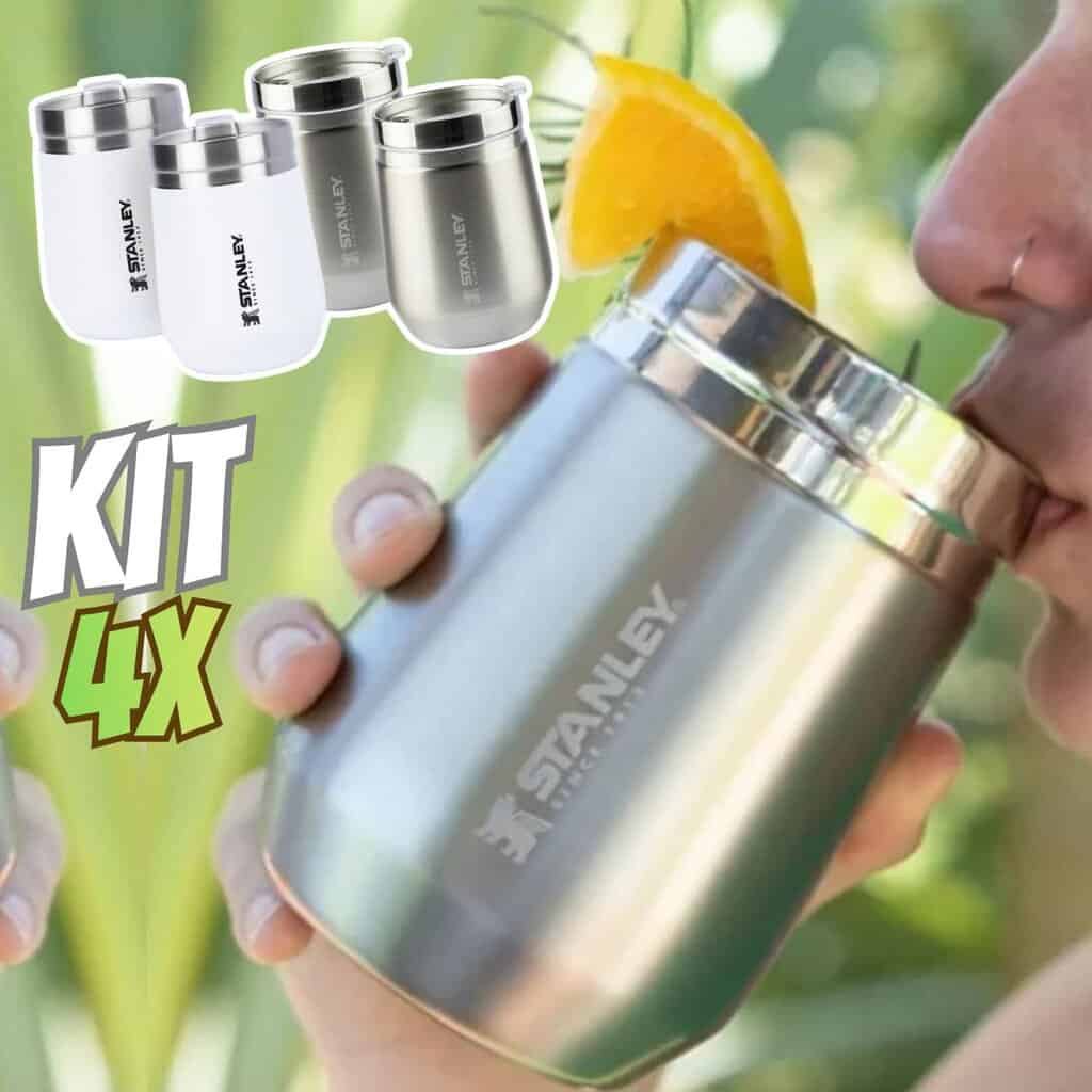 Kit 4 Copos – Everyday Stanley  296ML na Stanley