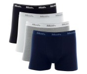 Kit 4 Cuecas Cotton Liso Mash Masculino na Amazon