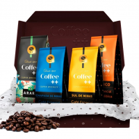 Kit 4 Pacotes Café Especial Em Grãos Coffee Mais Variedades - 4 X 250g na Shopee
