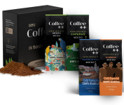 Kit 4 Pacotes Café Especial Torrado e Moído Coffee Mais Clássico, Caparaó, Chapada e Arara na Amazon