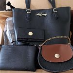 Kit 4 Peças 3Bolsas Bag Feminina Carteira Tendência Willibags na Amazon