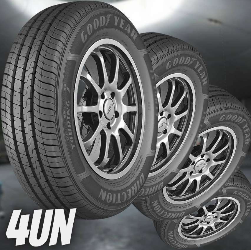 Oferta Rel mpago Kit 4 Pneus Aro 13 175 70R13 Goodyear 82T