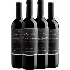Kit 4 Unidades Vinho Tinto Punta Negra Wines of Belhara - Malbec na Evino