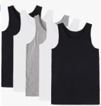 Kit 5 Camiseta Regata Masculina Algodão Premium na Amazon