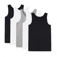 Kit 5 Camiseta Regata Masculina Algodão Premium na Amazon