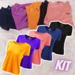 Kit 5 Camiseta Zaroc Feminina na Amazon