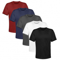 Kit 5 Camisetas Masculina Lisa Algodão Qualidade Tamanho M - Marketplace na Amazon